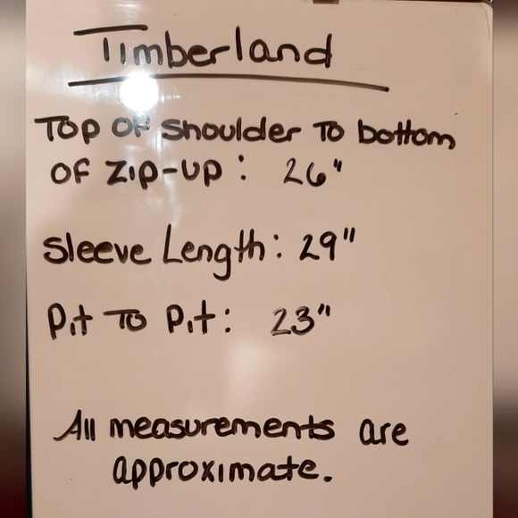 Timberland Black Fleece Zip-Up Lightweight Jacket size Medium - Picture 6 of 12